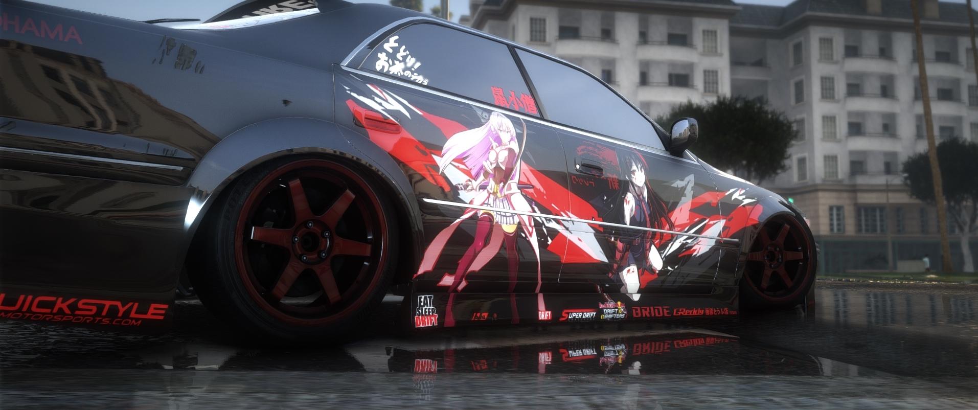 Toyota Mark 2 Itasha