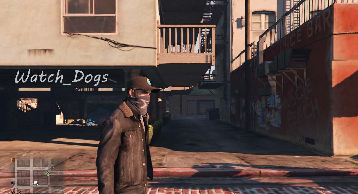 GTA 5 Watch Dogs Legion Outfit Mod 