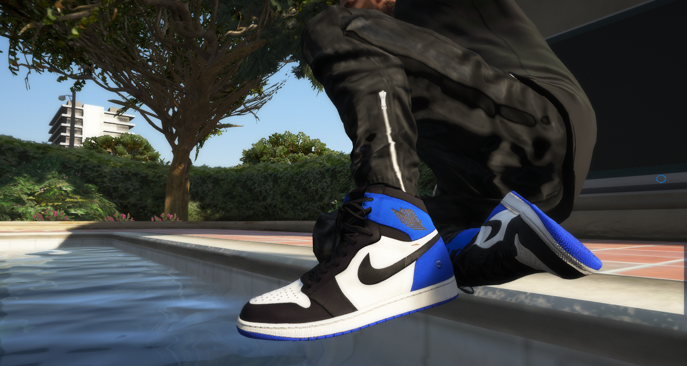 Nike Air Jordan 1 X Fragment Friends Family Gta5 Mods Com