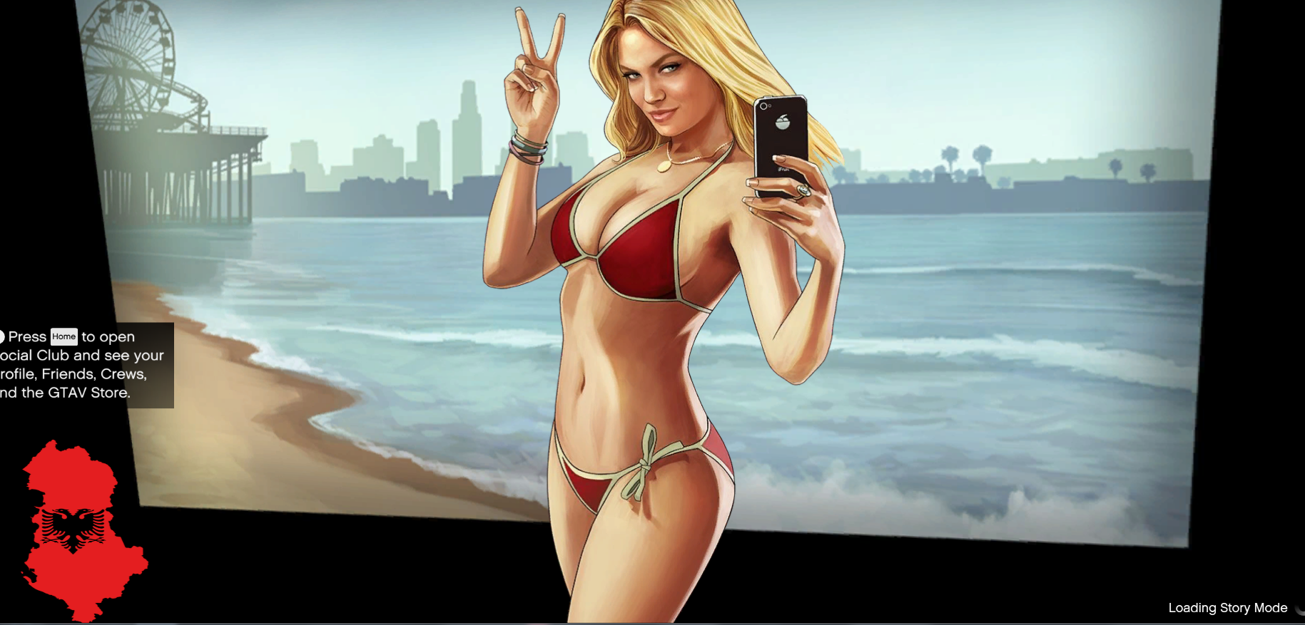 гта 5 загрузочный экран девушка на пляже фото 95