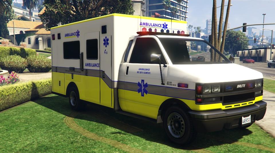 Ambulance gta 5 замена