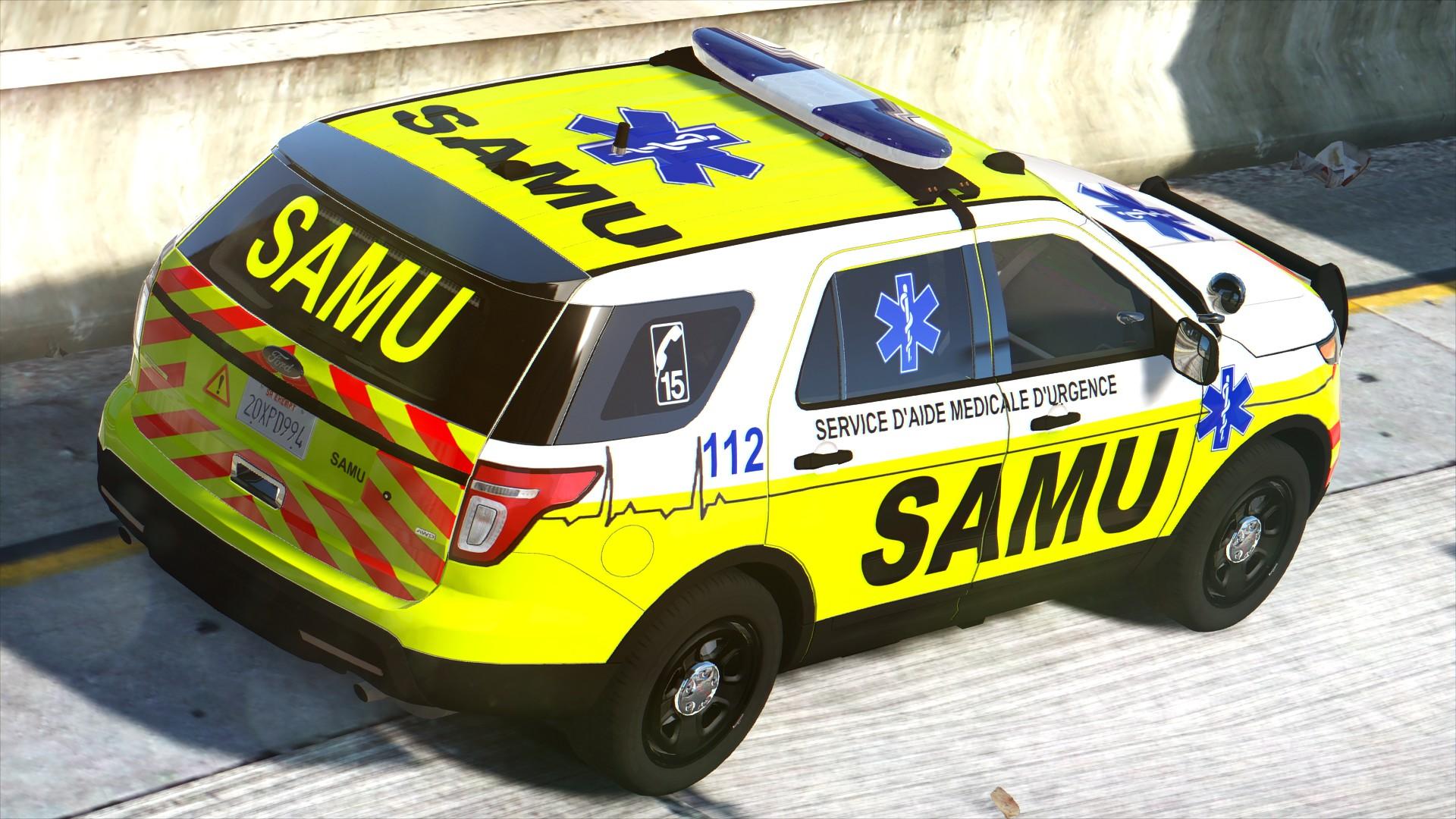 Ambulance SAMU (French paramedic) - GTA5-Mods.com