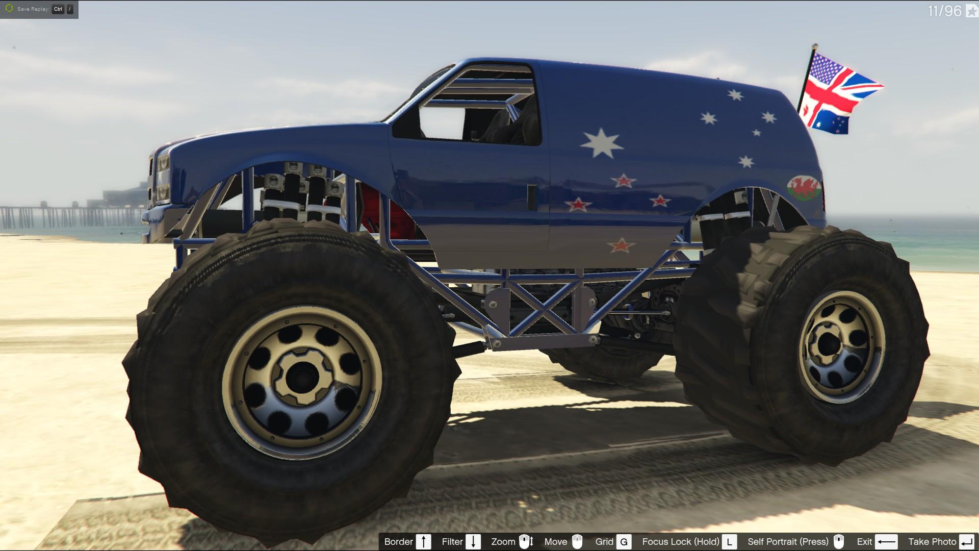 Is there monster truck in gta 5 фото 34