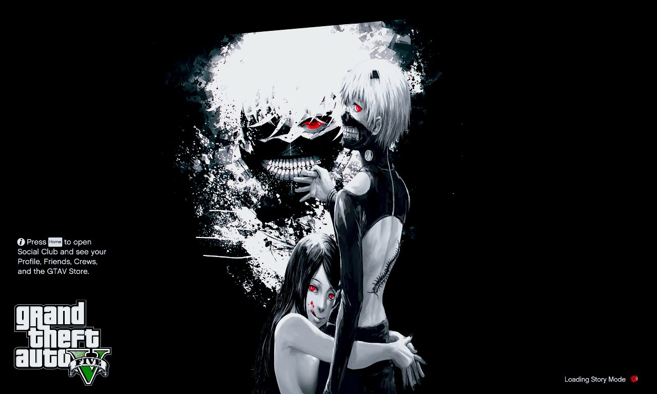 Anime Tokyo Ghoul loading screens - GTA5-Mods.com