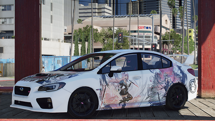 Girls and Subaru STI S203 Supercar Anime Poster Wall Art Pictures Canvas  Painting for Bedroom Living Room Home Decoration - AliExpress