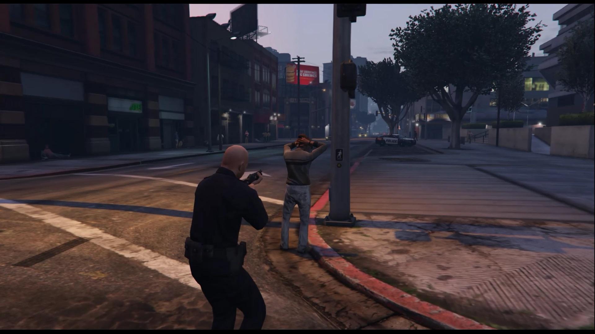 Arrest Peds  V  Police mech cuffs GTA5 Mods  com