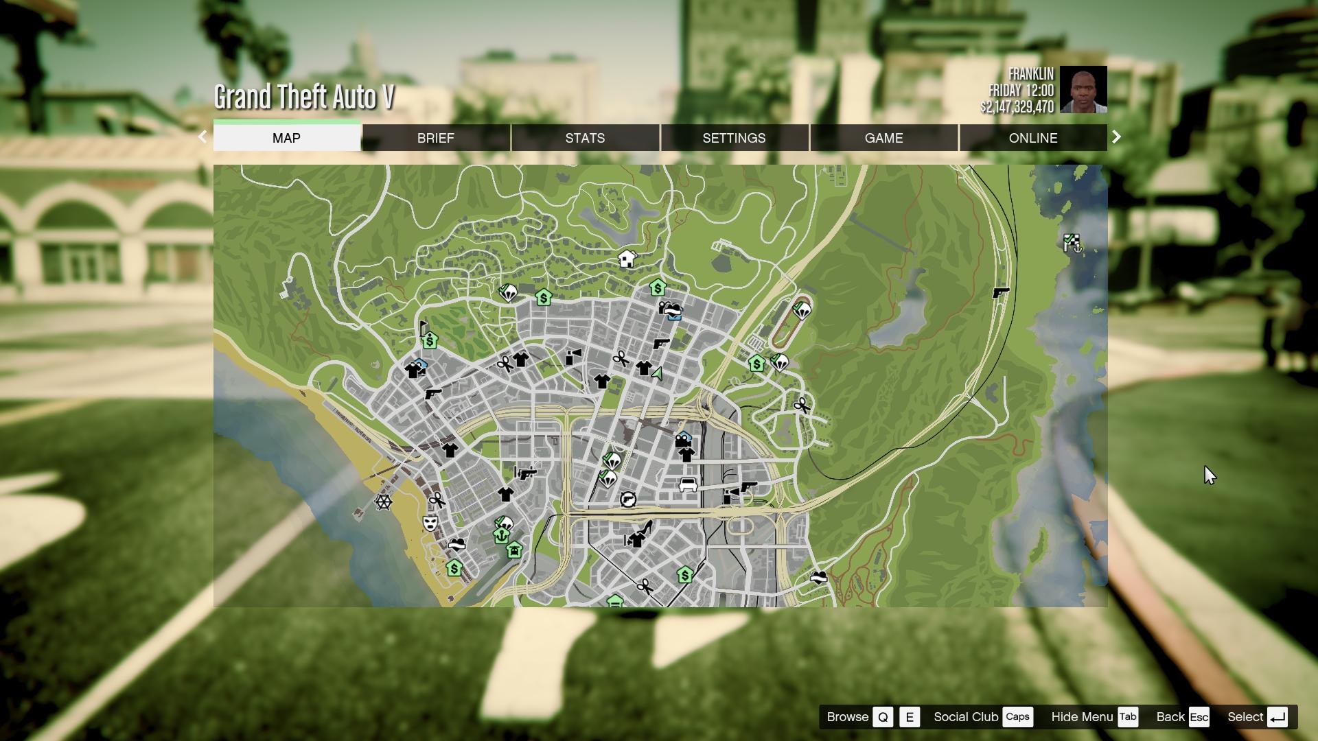 Gta 5 Online Map