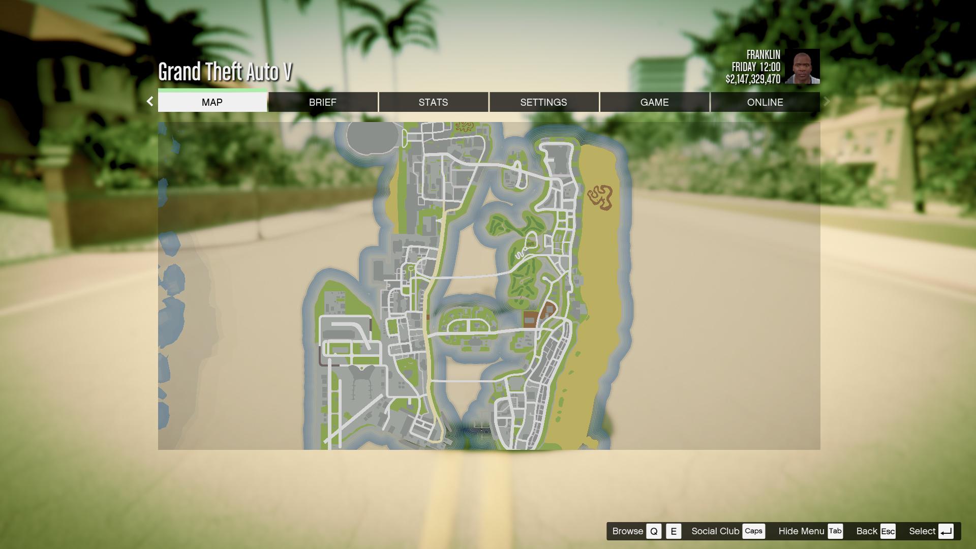 Atlas / GTA 5 Style Map with Radar for Vice Cry - GTA5-Mods.com