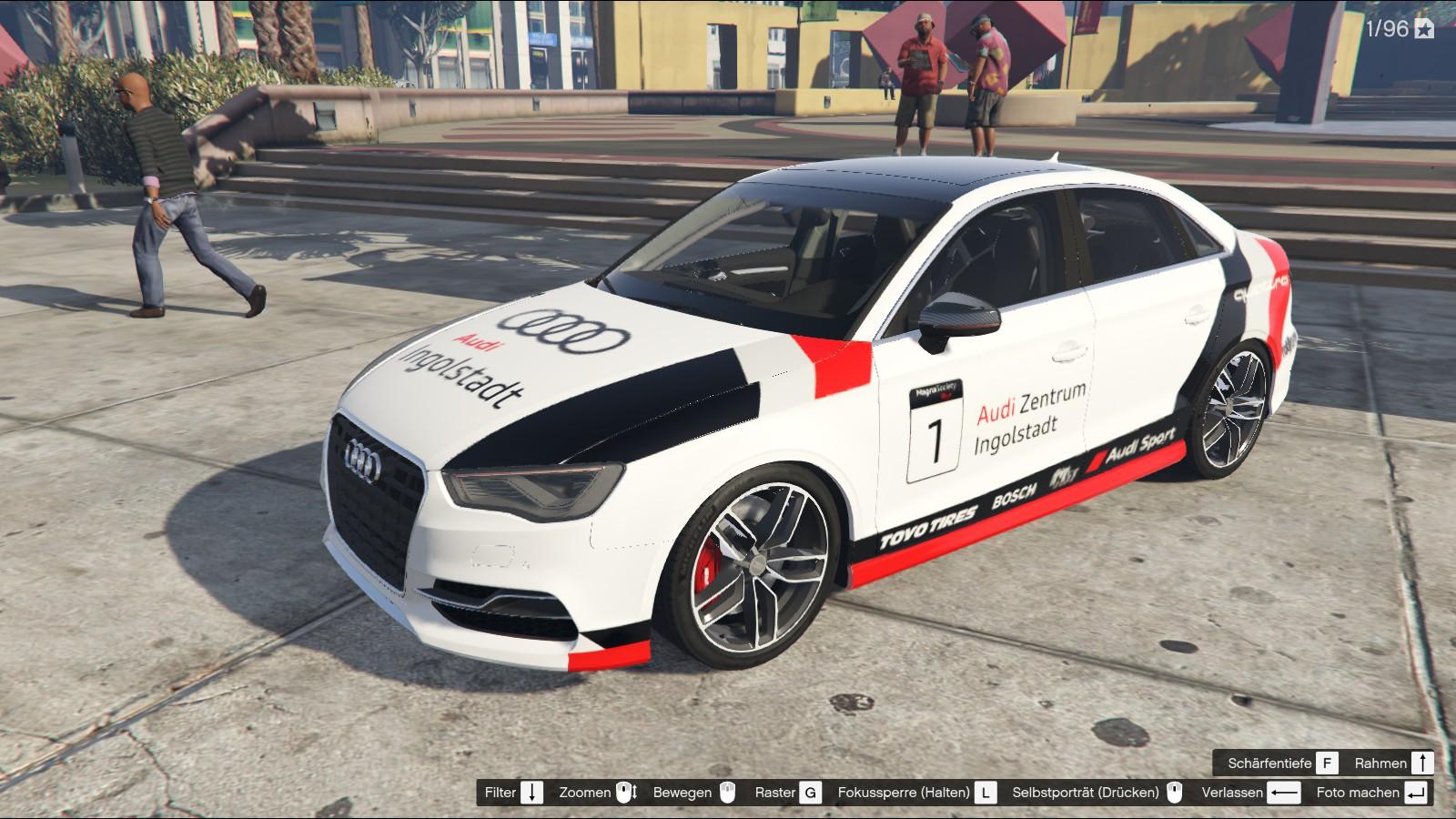 Audi A3 / S3 Sedan livery / Audi Ingolstadt livery - German - GTA5-Mods.com