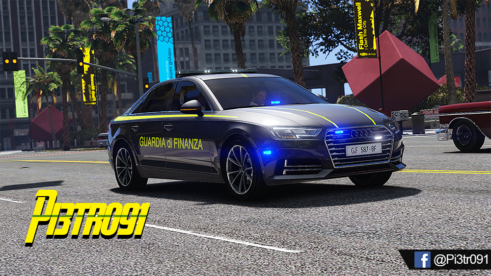 Audi A4 - Guardia di Finanza - GTA5-Mods.com