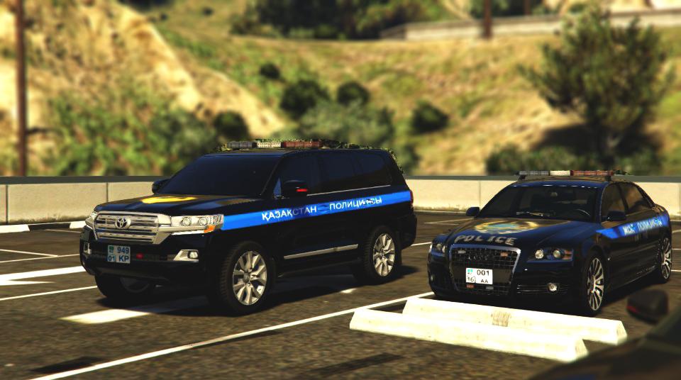 Audi A8 Kazakhstan Police - GTA5-Mods.com