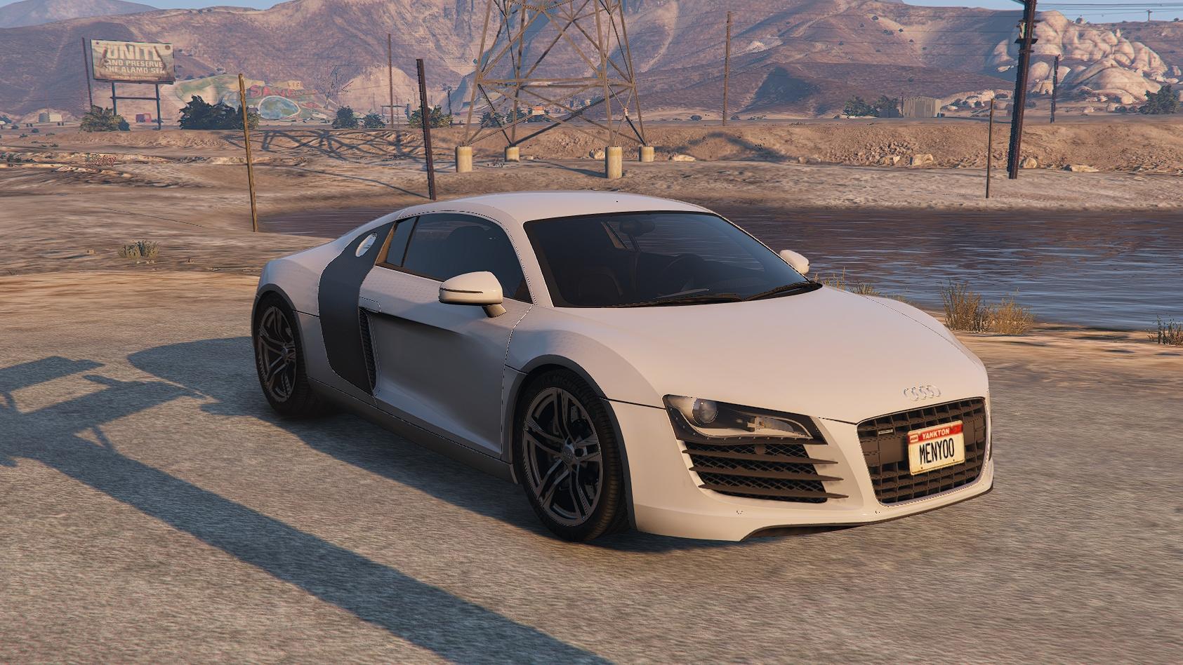 Audi r8 for gta 5 фото 93