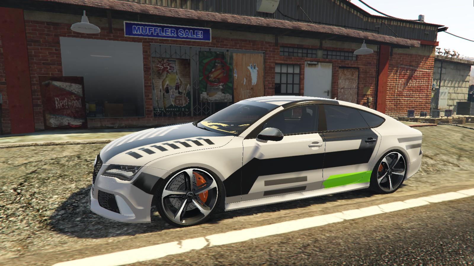 Audi a7 in gta 5 фото 103