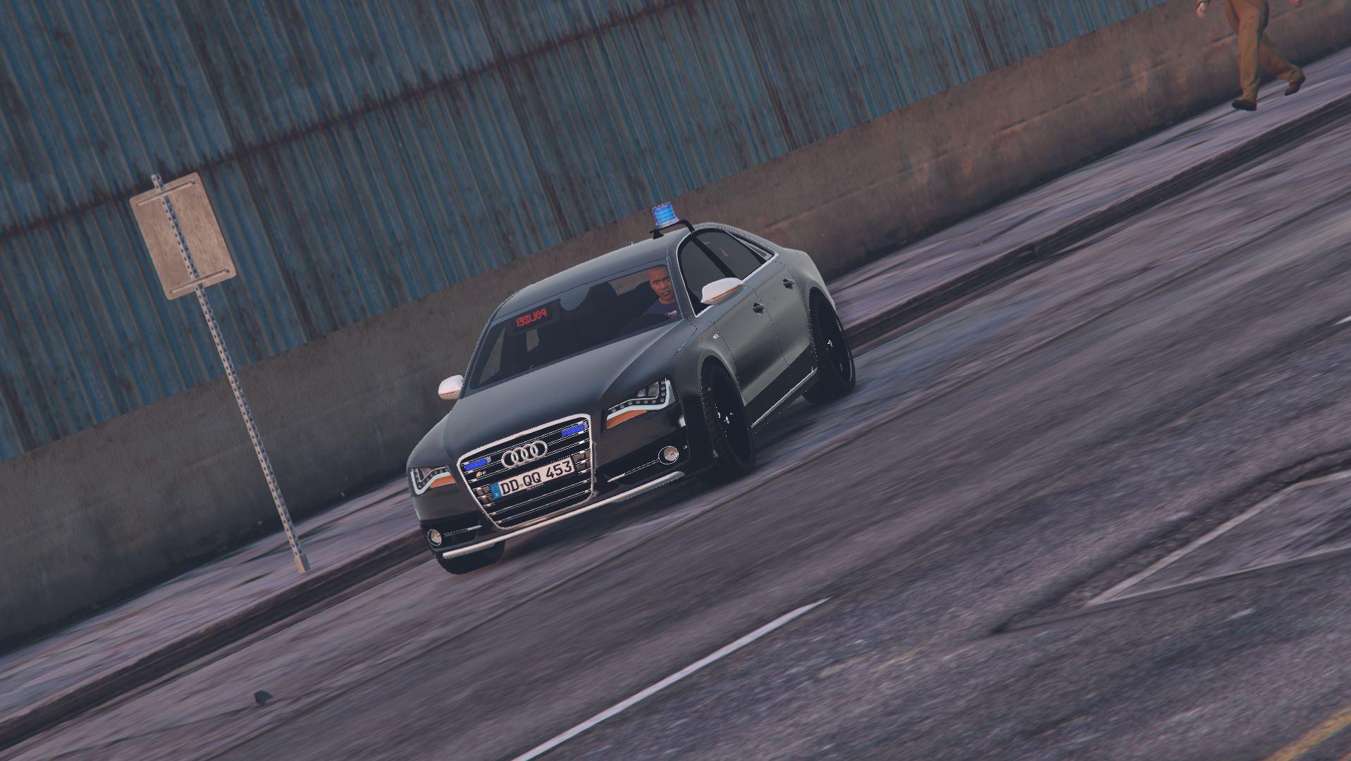 Audi S8 FBI / Undercover / Kripo / SEK / Polizei [ELS] - GTA5-Mods.com