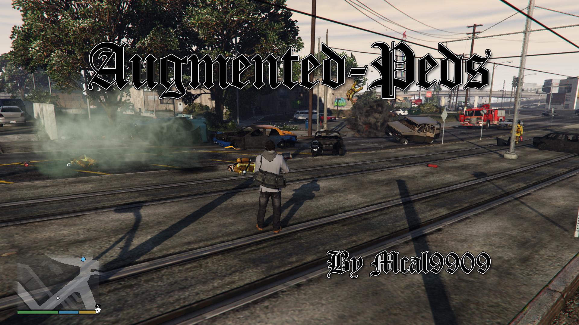 Gta 5 no peds mod фото 92