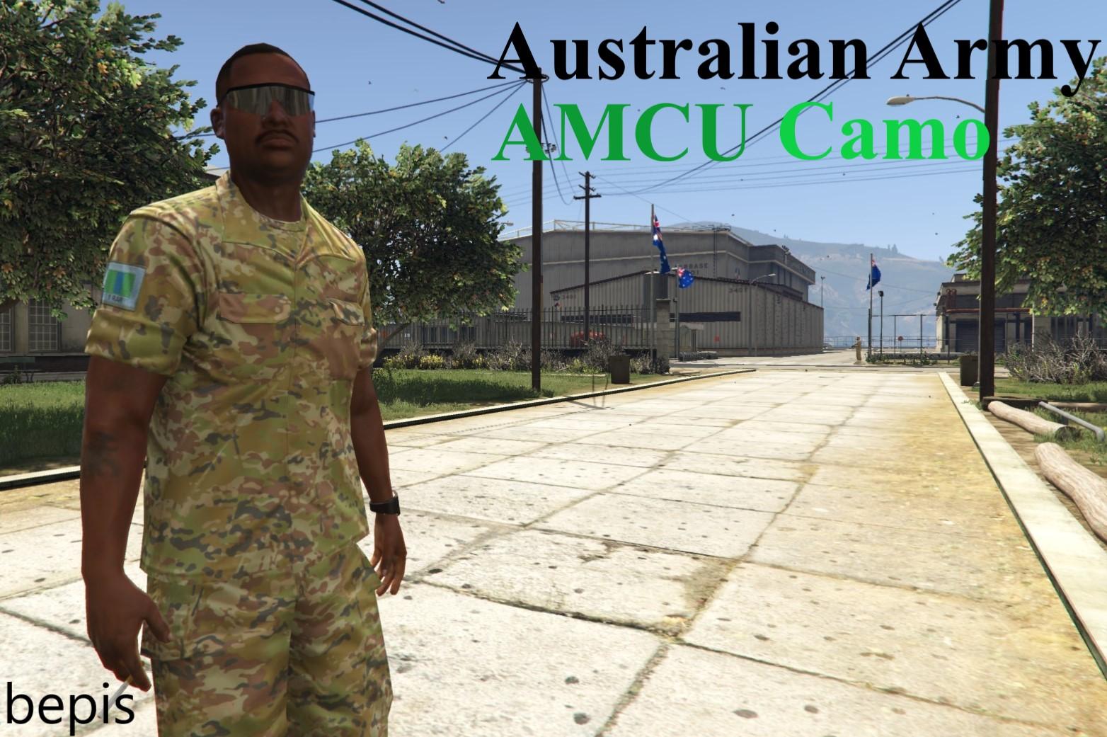 Centralisere i tilfælde af mekanisk Australian Army (AMCU Camo) - GTA5-Mods.com