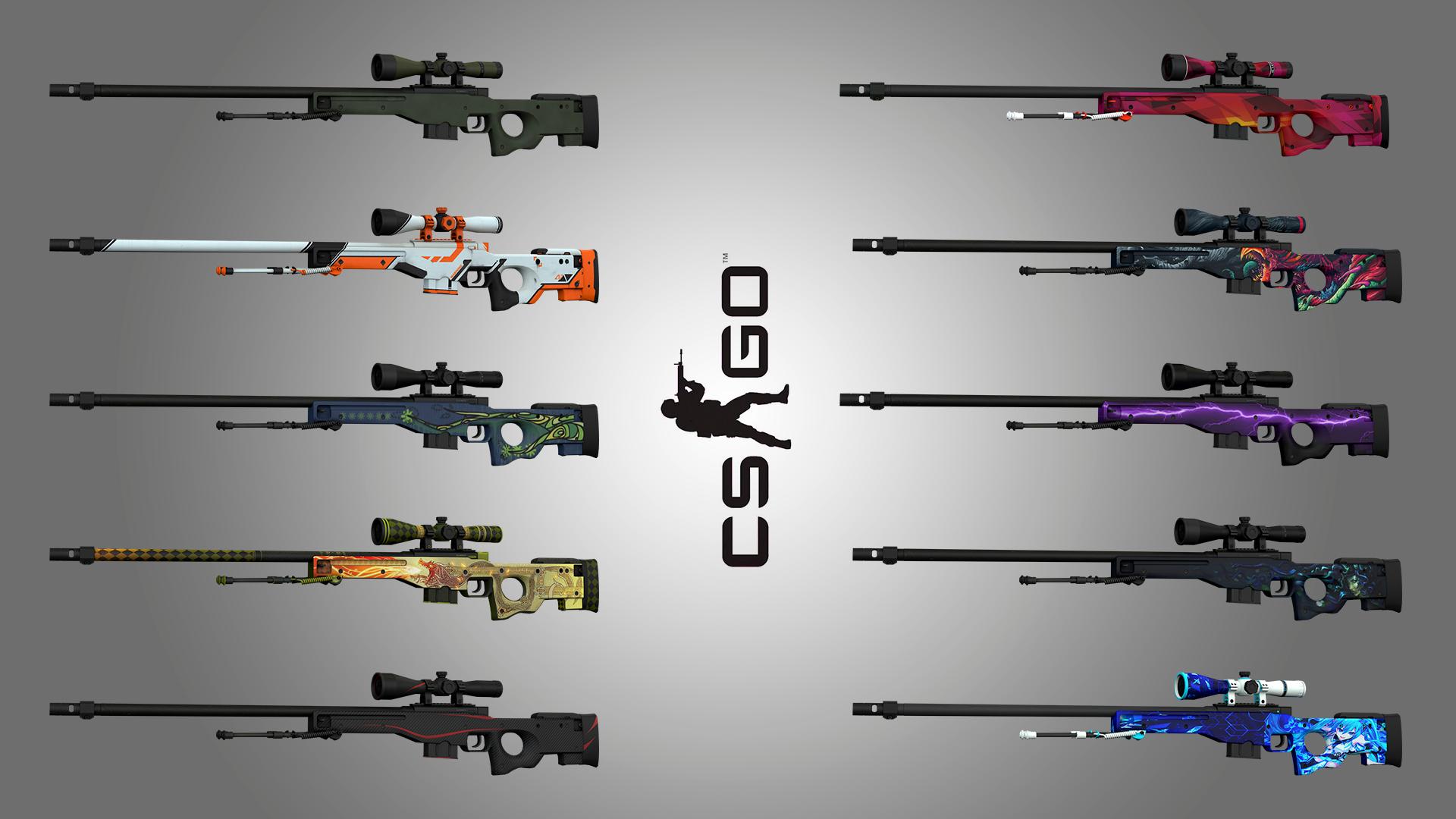 AWP from CS:GO [Animated + 9 Textures] - GTA5-Mods.com