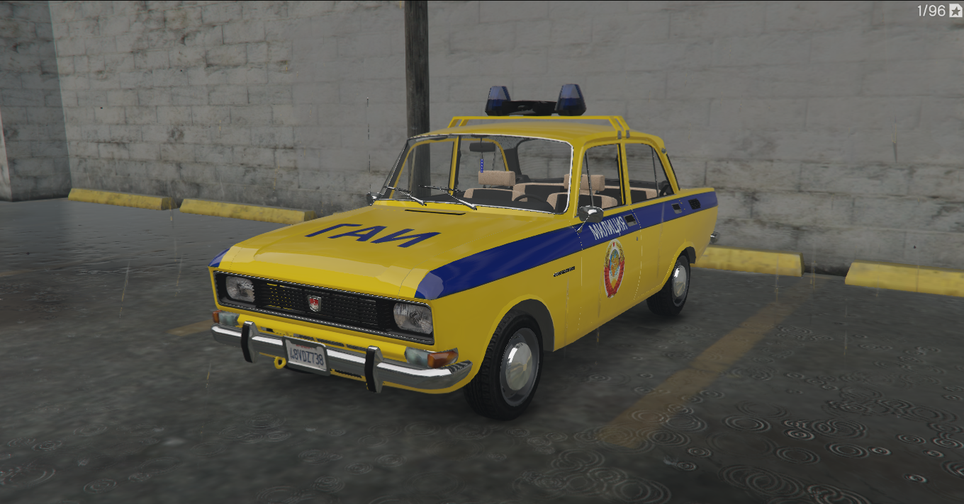 AZLK-2138-MOSKVICH-POLICE - GTA5-Mods.com