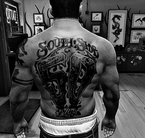 All 50 Cent Tattoos For Franklin [FINAL]