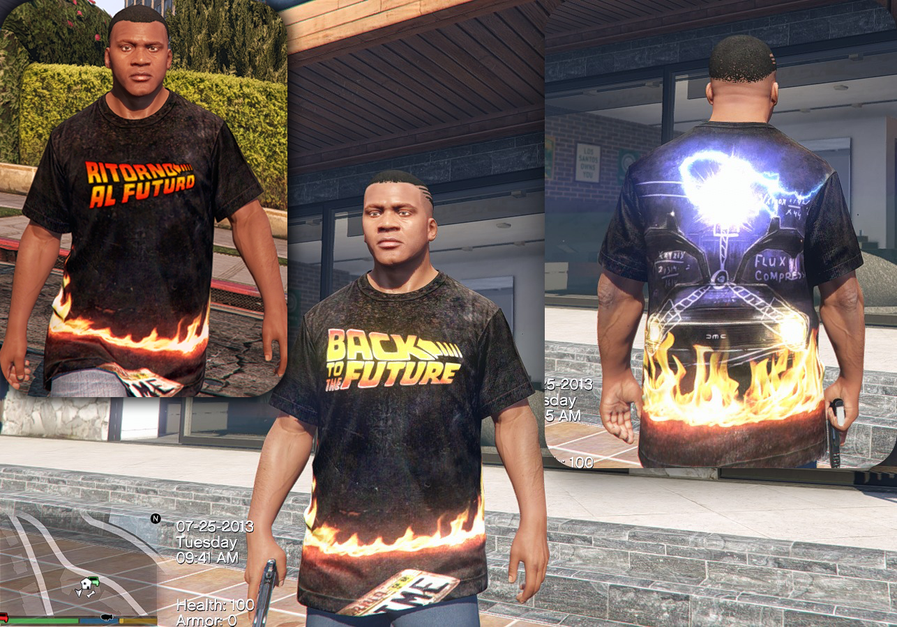 Mod back the future gta 5 фото 74