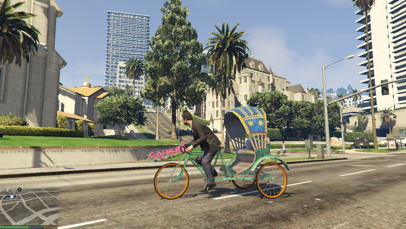 Download Bangladeshi Rickshaw for GTA 5