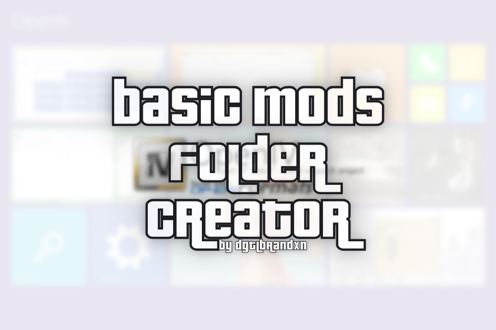 Basic Mods Folder Creator - GTA5-Mods.com