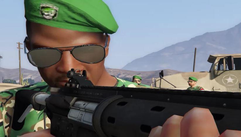 Batalyon Baret Hijau  BBH Tentara  Indonesia Army GTA5 