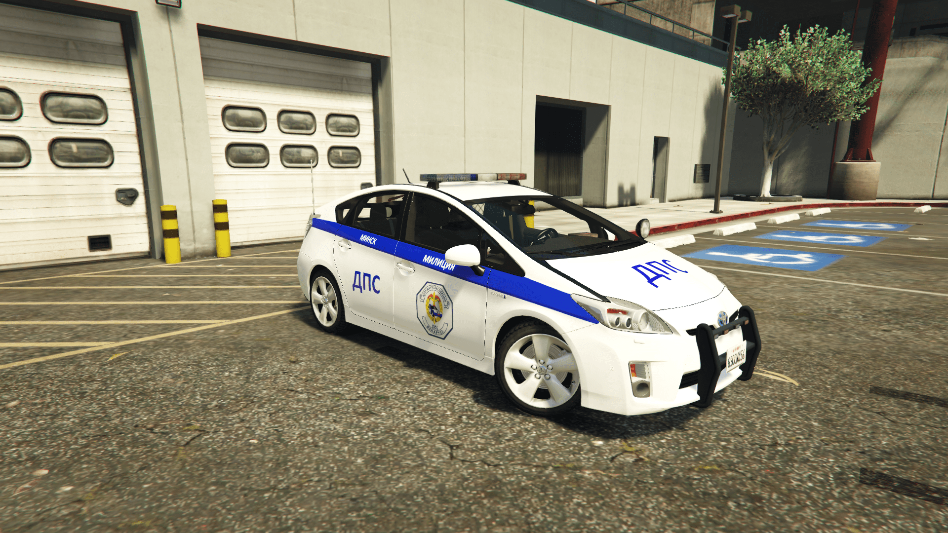 Belarusian Police Toyota Prius 