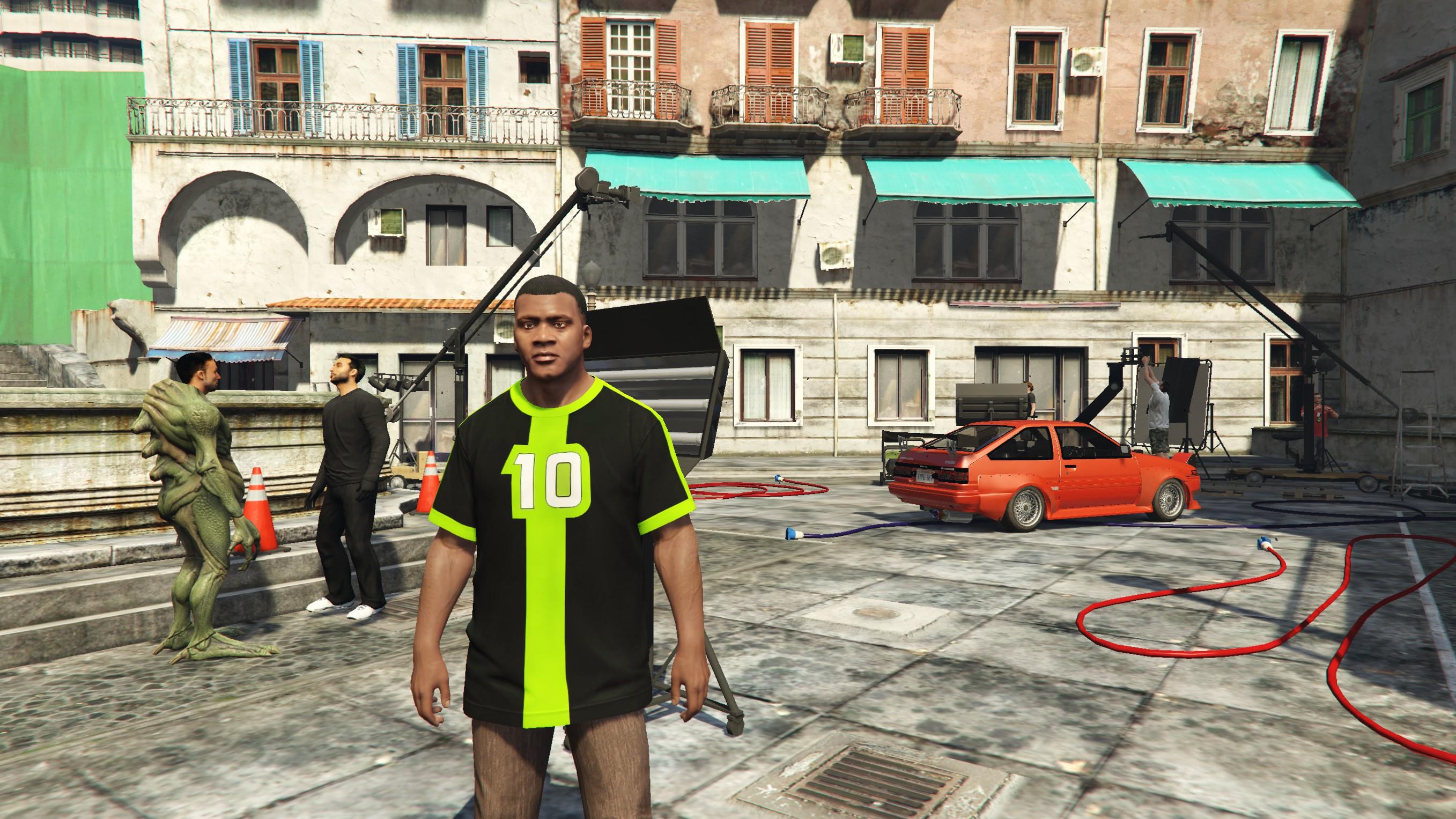 Ben10 Omniverse T-shirt for Frankin - GTA5-Mods.com