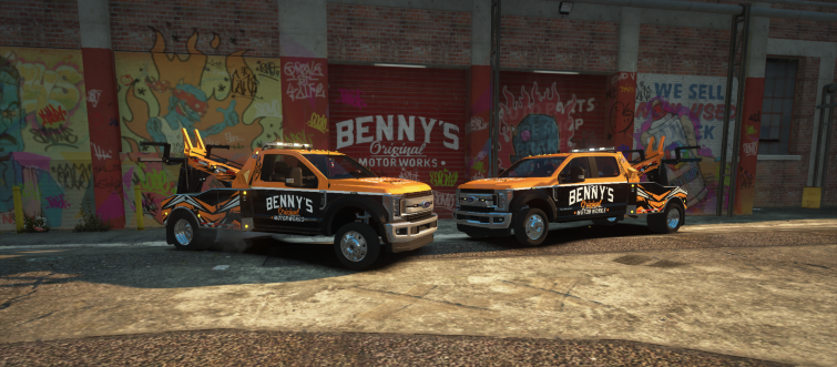 Benny's tow trucks and SAST tow truck - GTA5-Mods.com