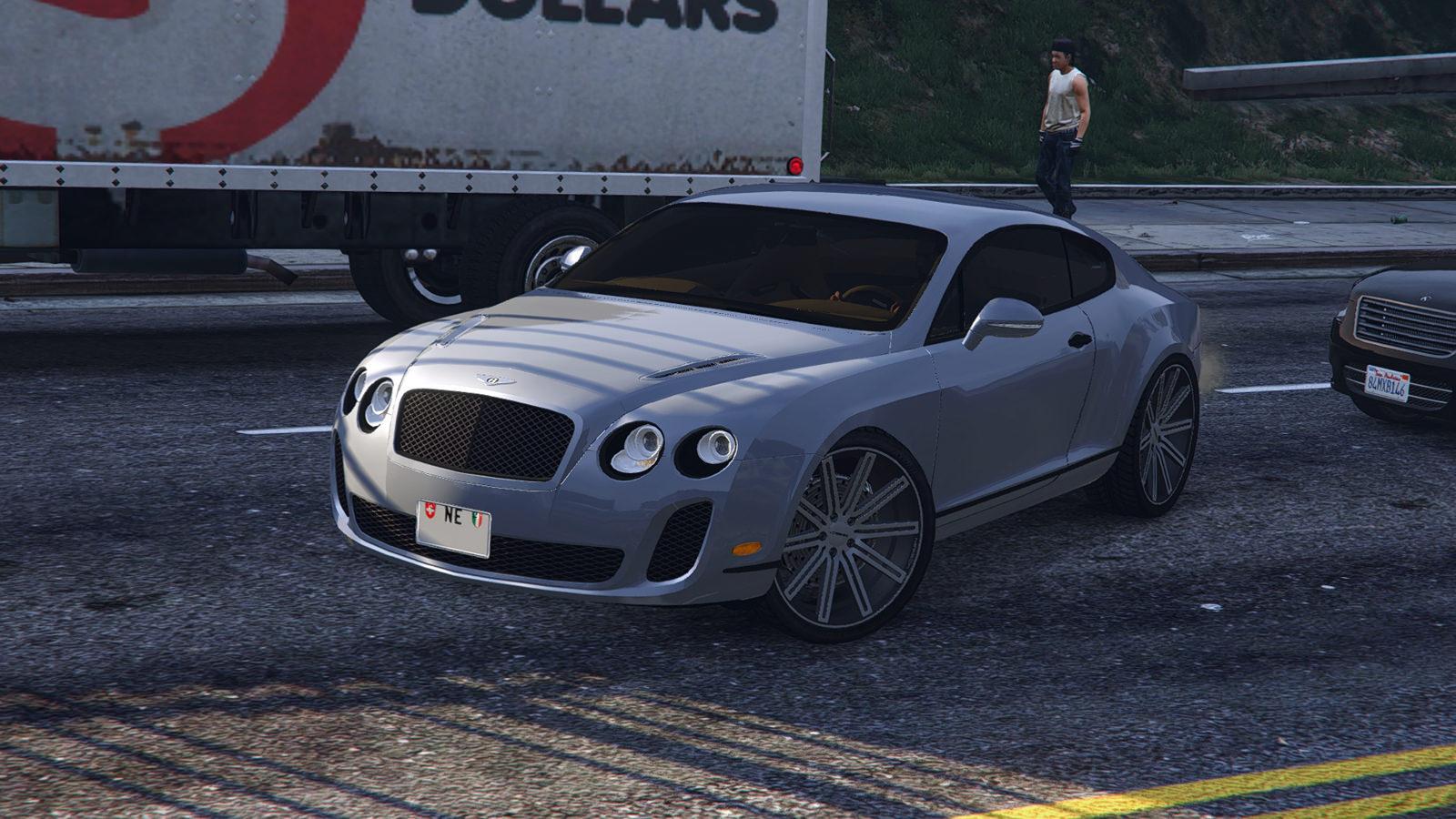 Bentley gta 5 replace фото 83