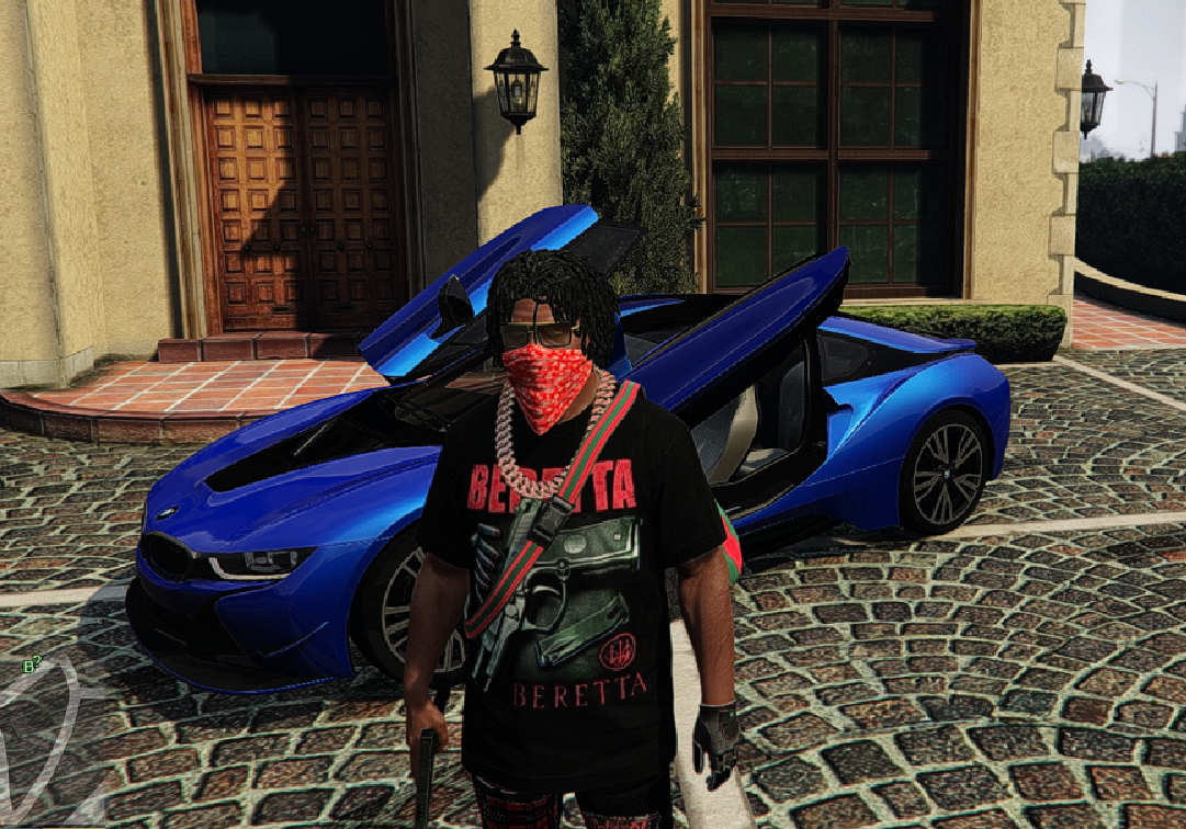 Beretta Shirt For Franklin Gta5