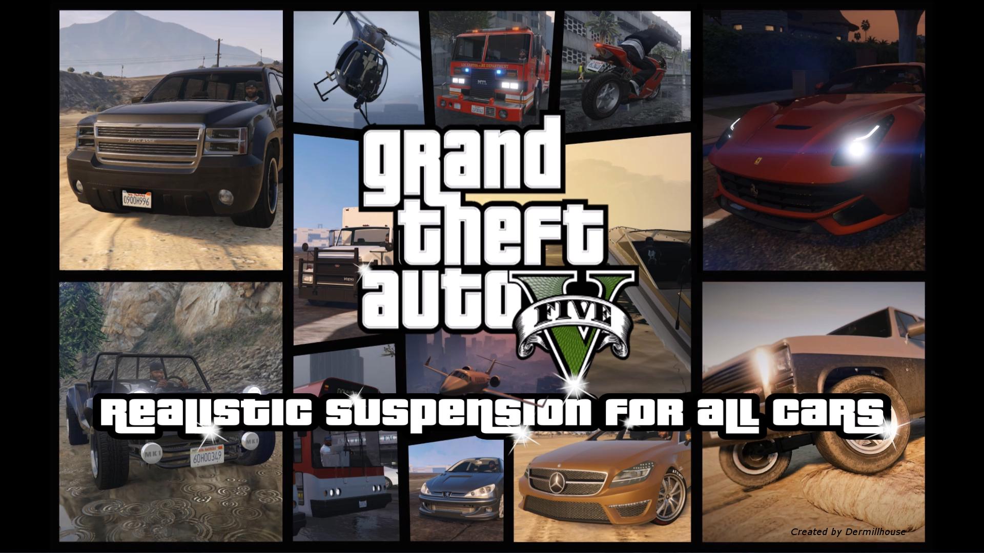 Realistic suspension for all cars - GTA5-Mods.com