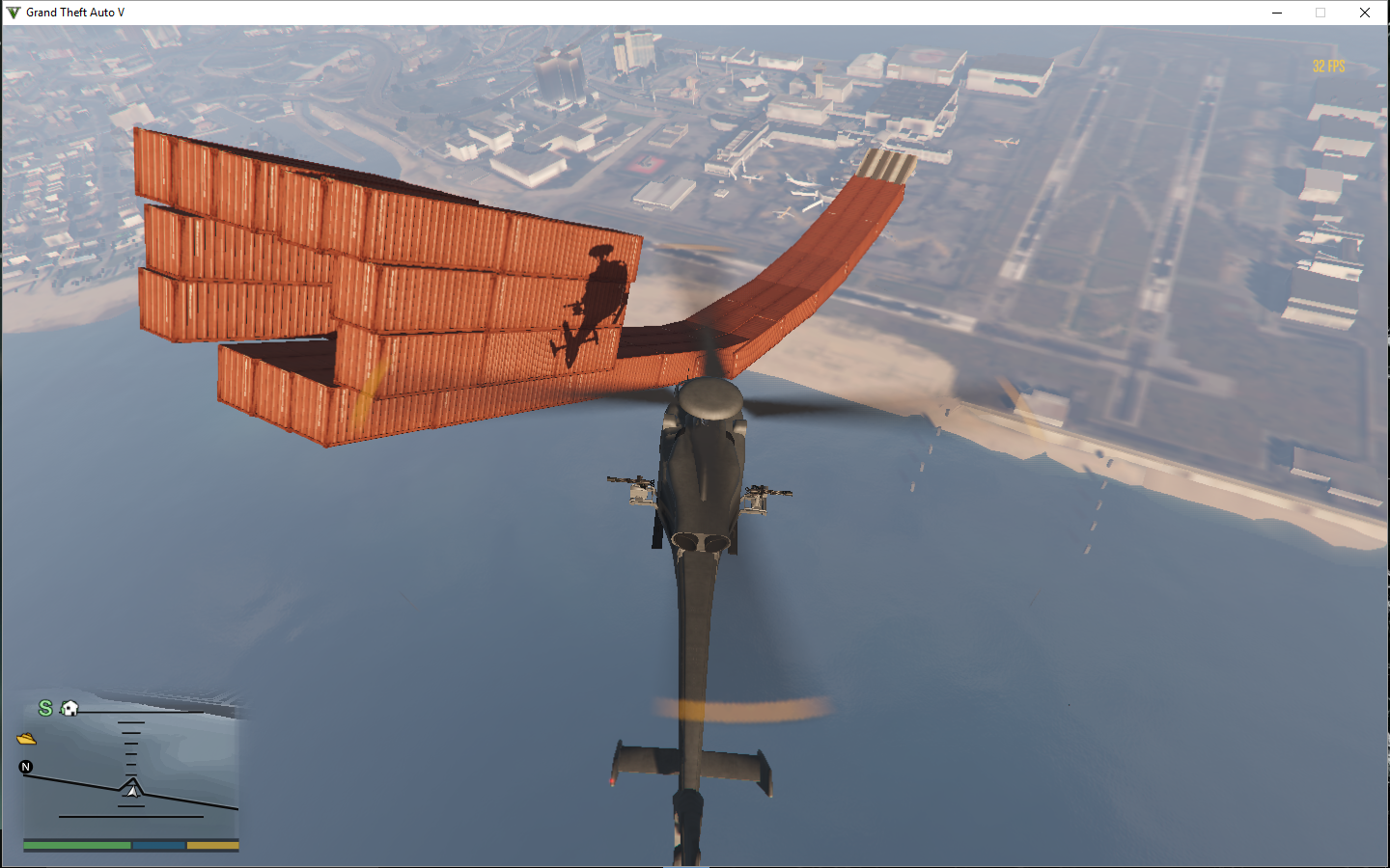 Big Jump At The Airport Gta5 Mods Com