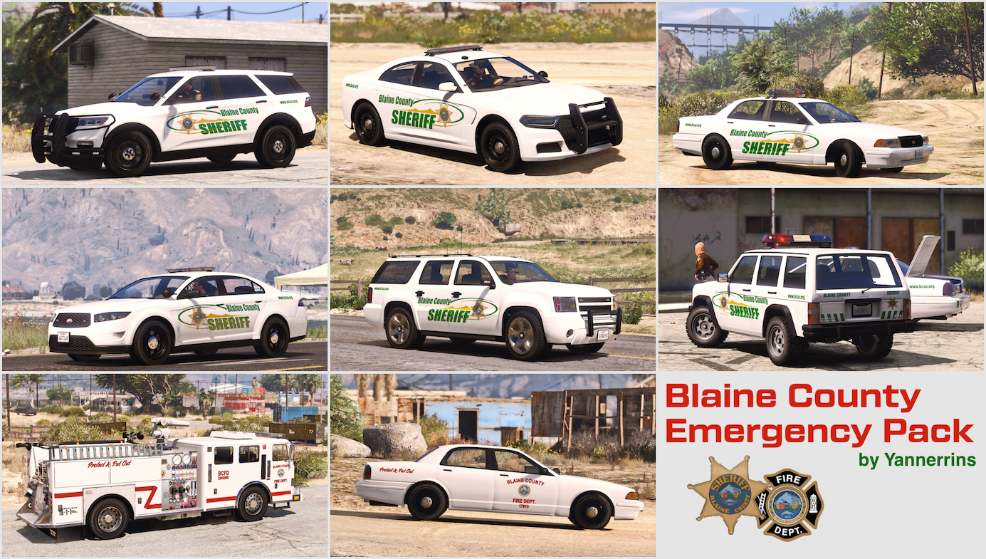 Blaine county sheriff pack gta 5 фото 52