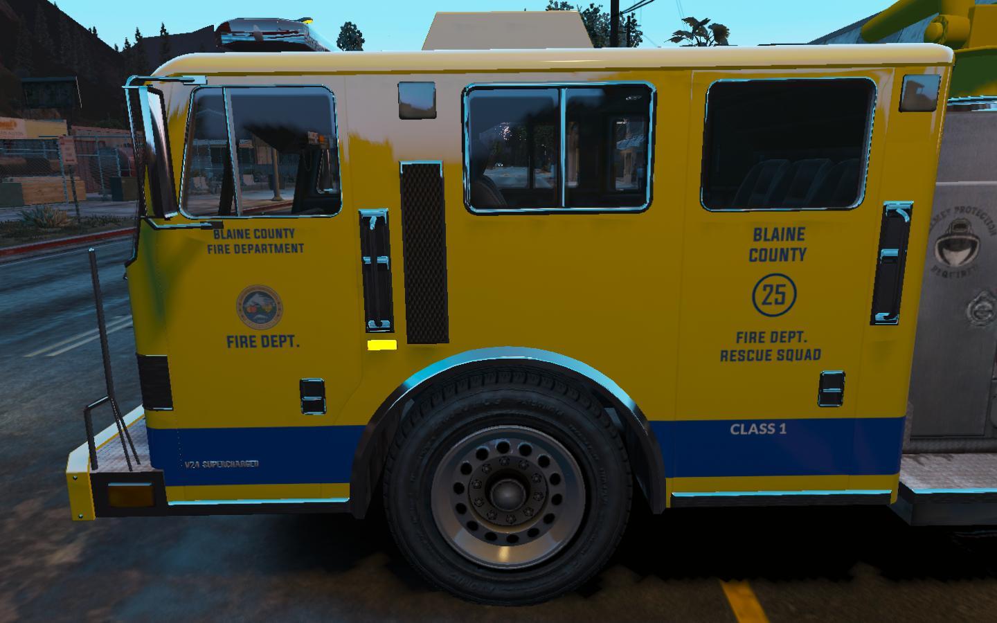 Blaine County Fire Truck - GTA5-Mods.com