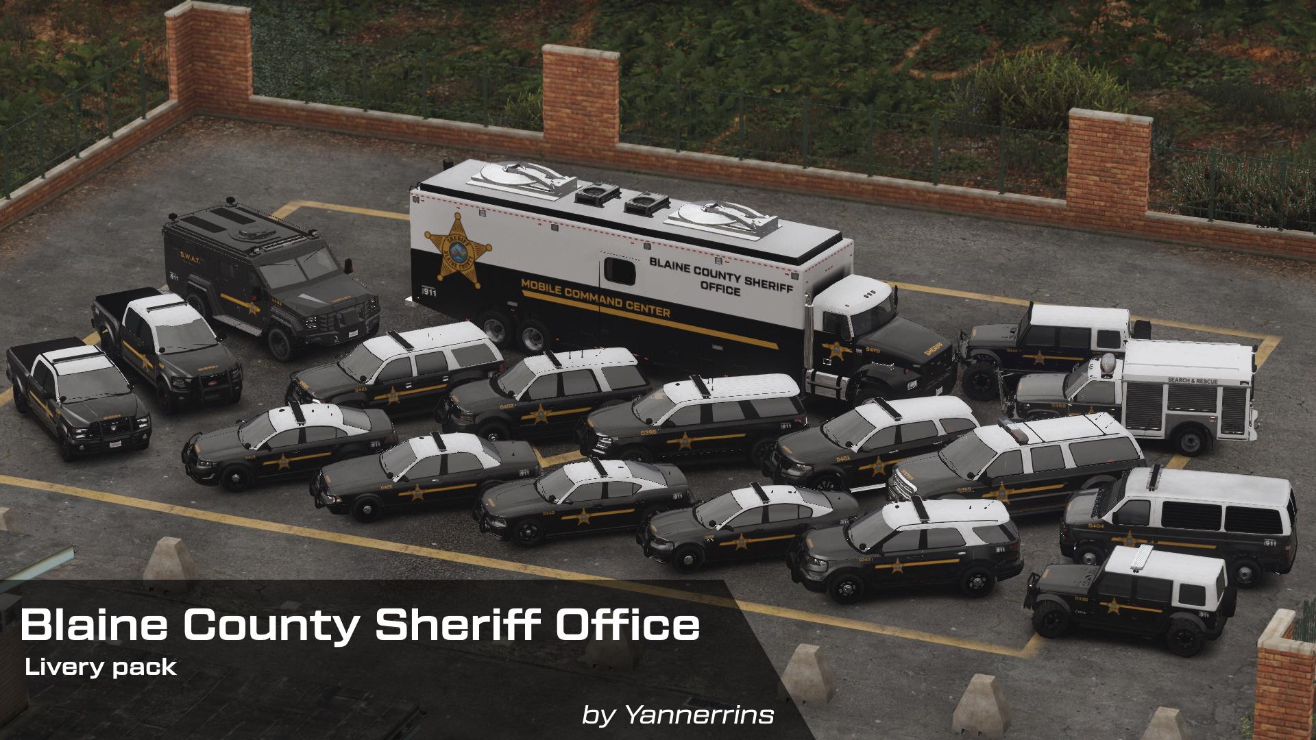 Blaine county sheriff pack gta 5 фото 8