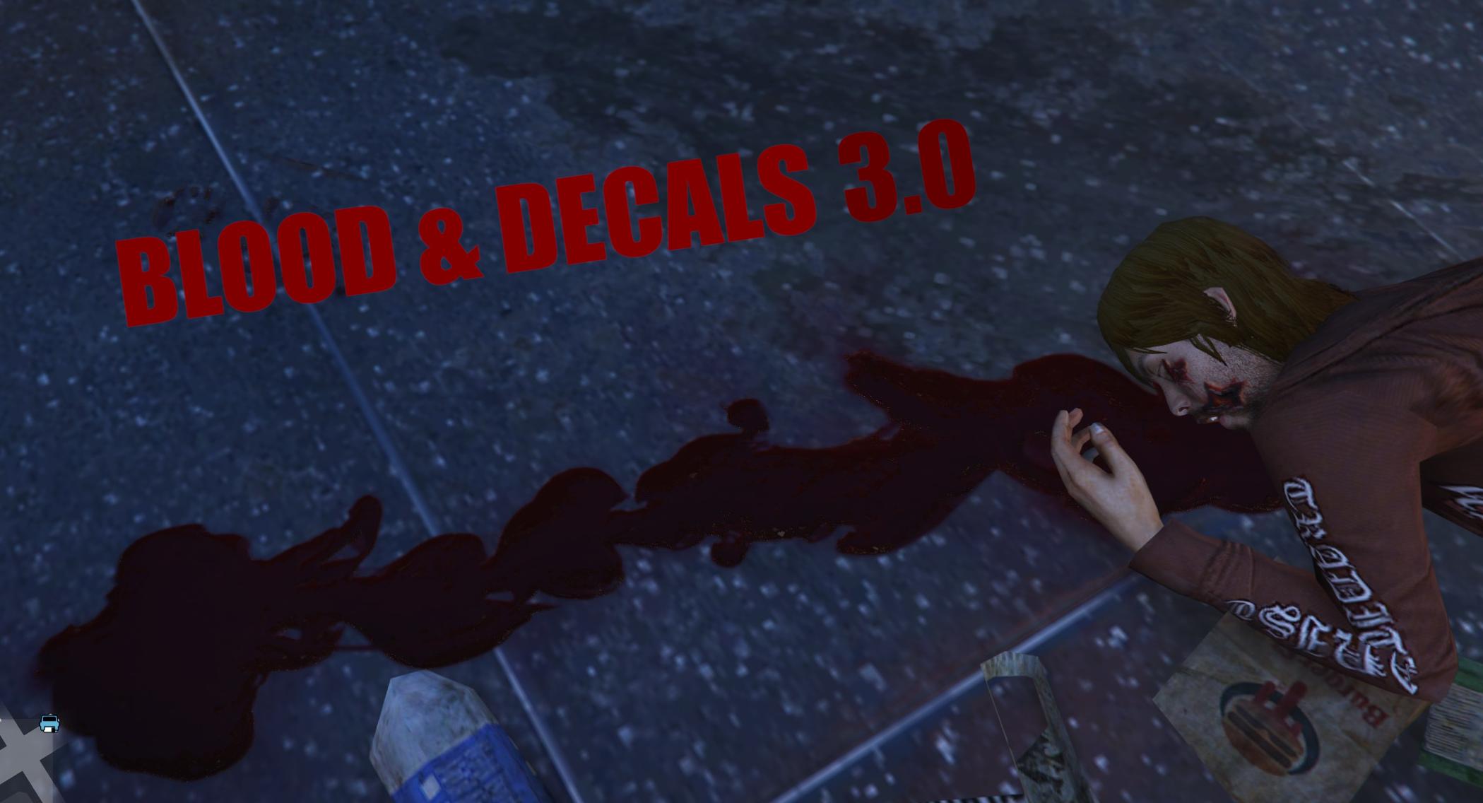 Gta 5 blood and decals фото 16