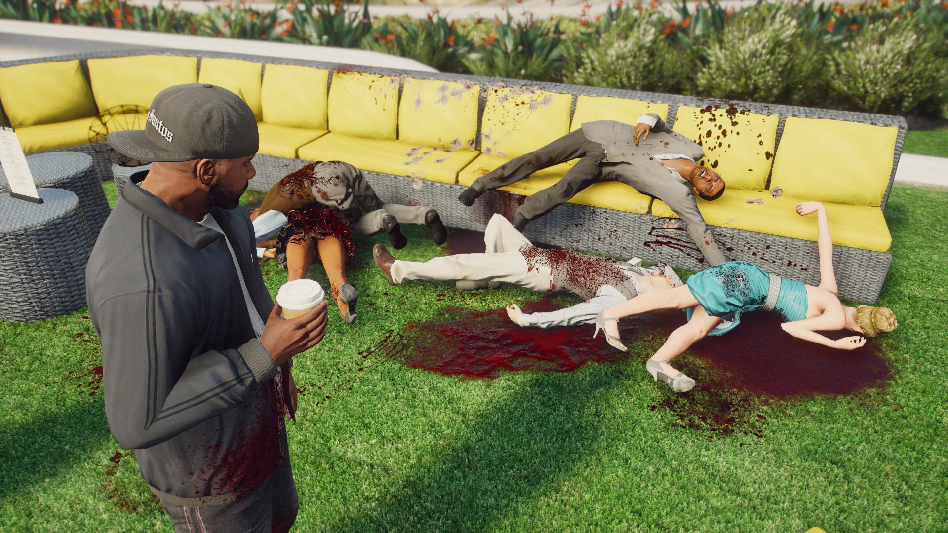 Blood and gore for gta 5 фото 19