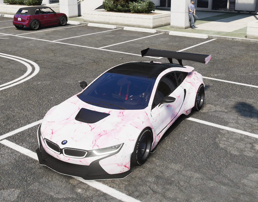 BMW I8 Coupe - Pink liveries (3 changes) - GTA5-Mods.com