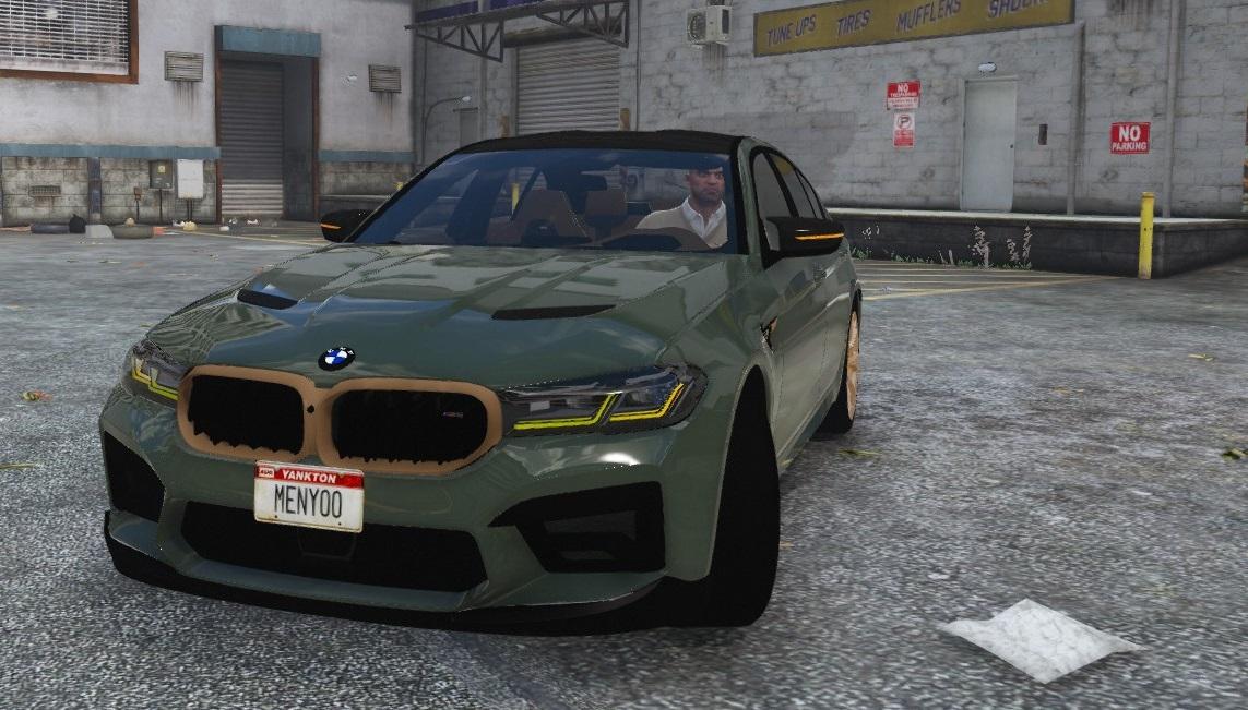 Bmw M5 Cs 2022 [add On Replace] Gta5