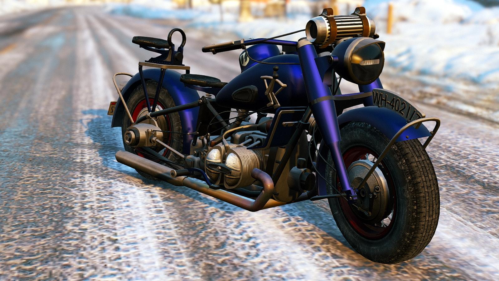 BMW R-75 War Version [Animated | Replace] - GTA5-Mods.com