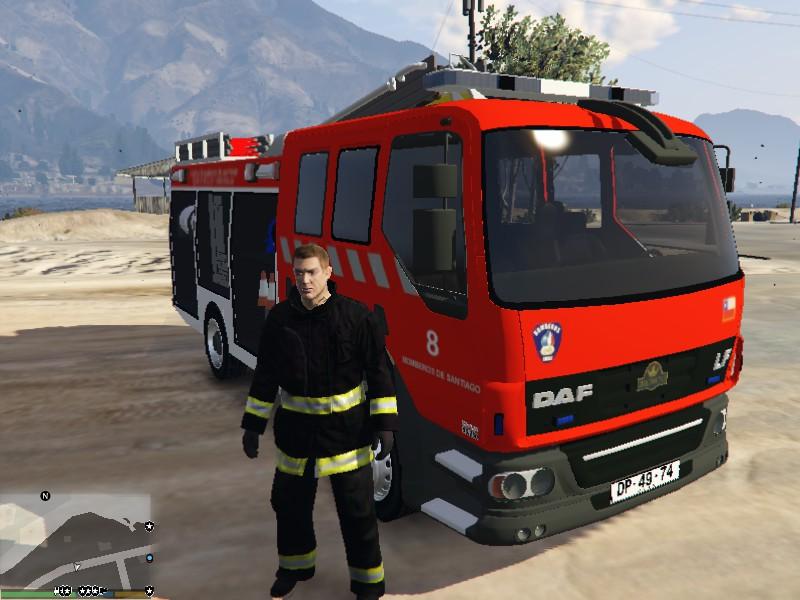 Camión de Bomberos de Chile "Firetruck" - GTA5-Mods.com