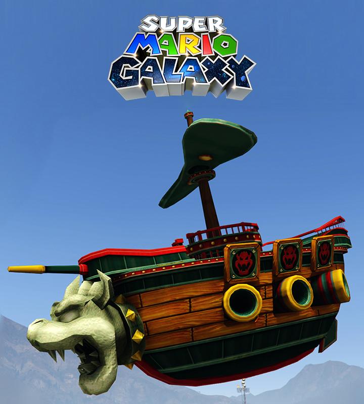 Bowser Jr.'s Airship - GTA5-Mods.com