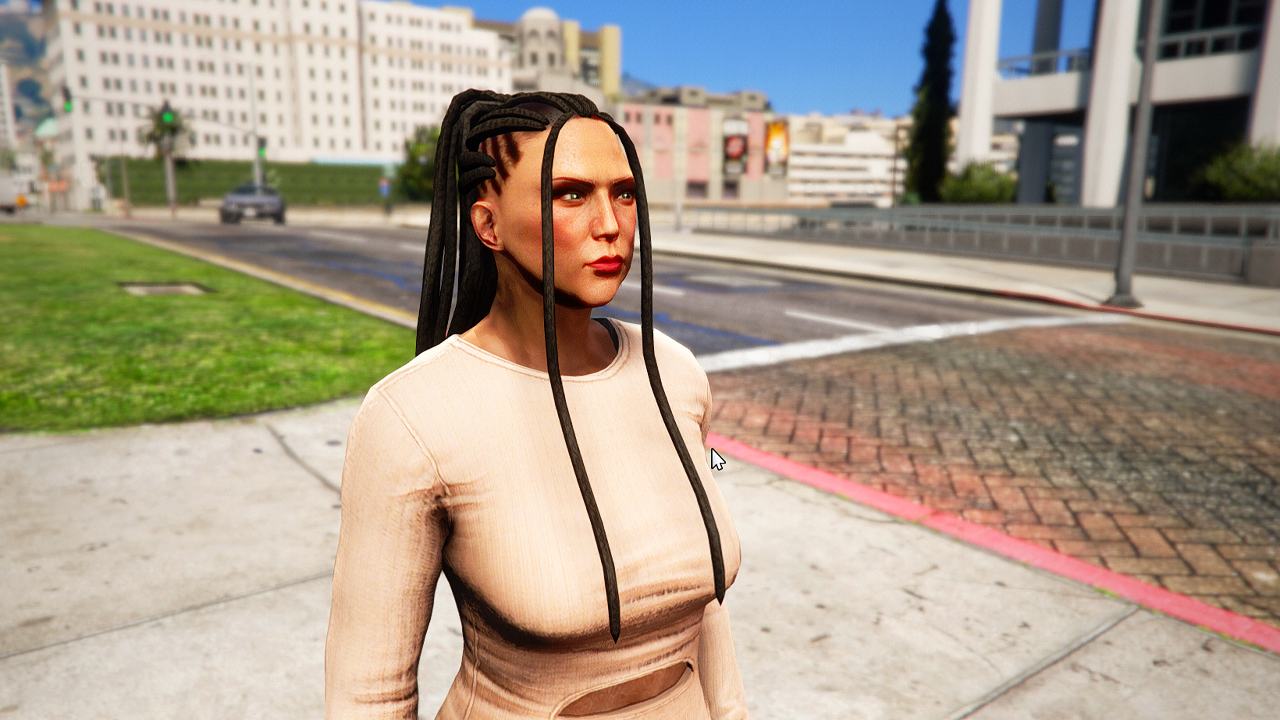 Braids Hair For Mp Female Gta Mods Com