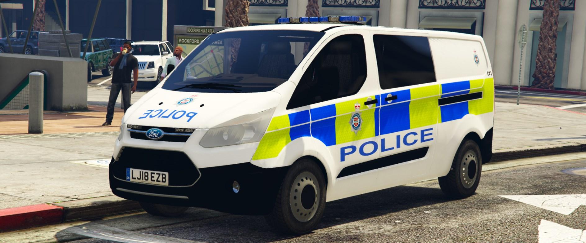 Police Car Livery Template