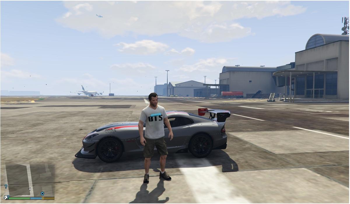 BTS (BangTan Boys) (Kpop) T - Shirt For Michael - GTA5-Mods.com