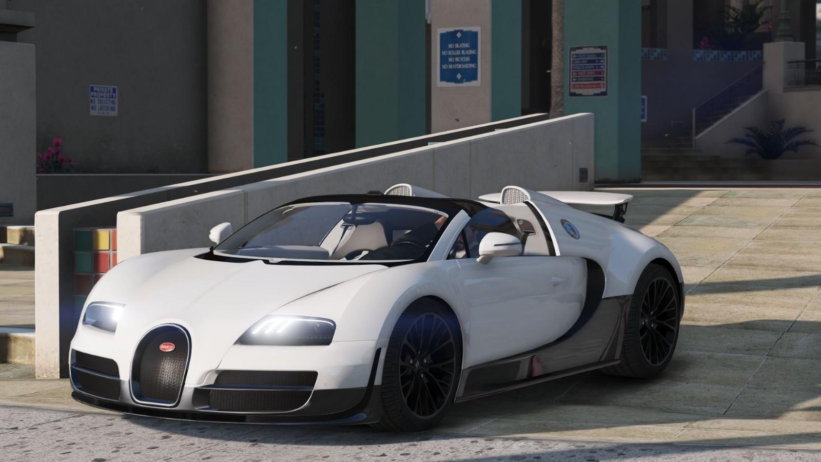 Bugatti super sport gta 5 фото 72