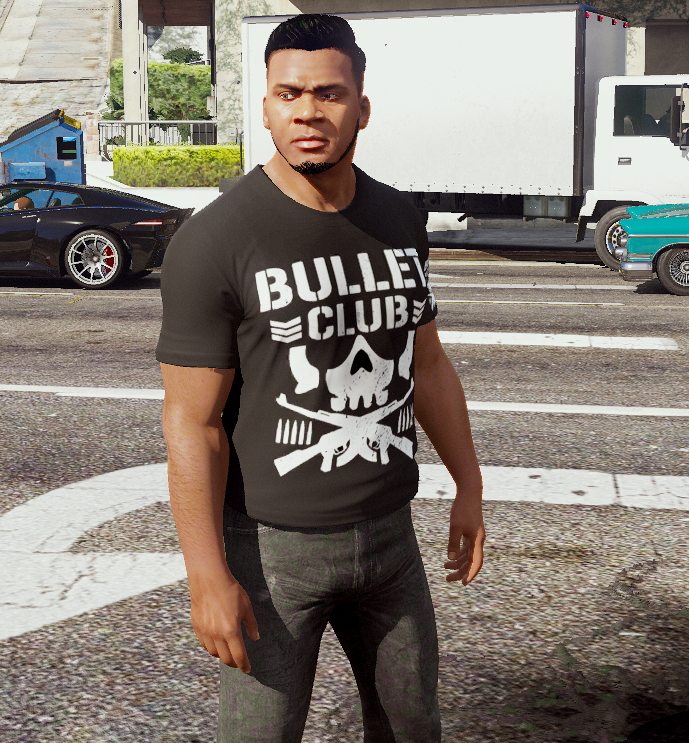 Tilfredsstille pause Udvej Bullet Club Shirt for Franklin - GTA5-Mods.com