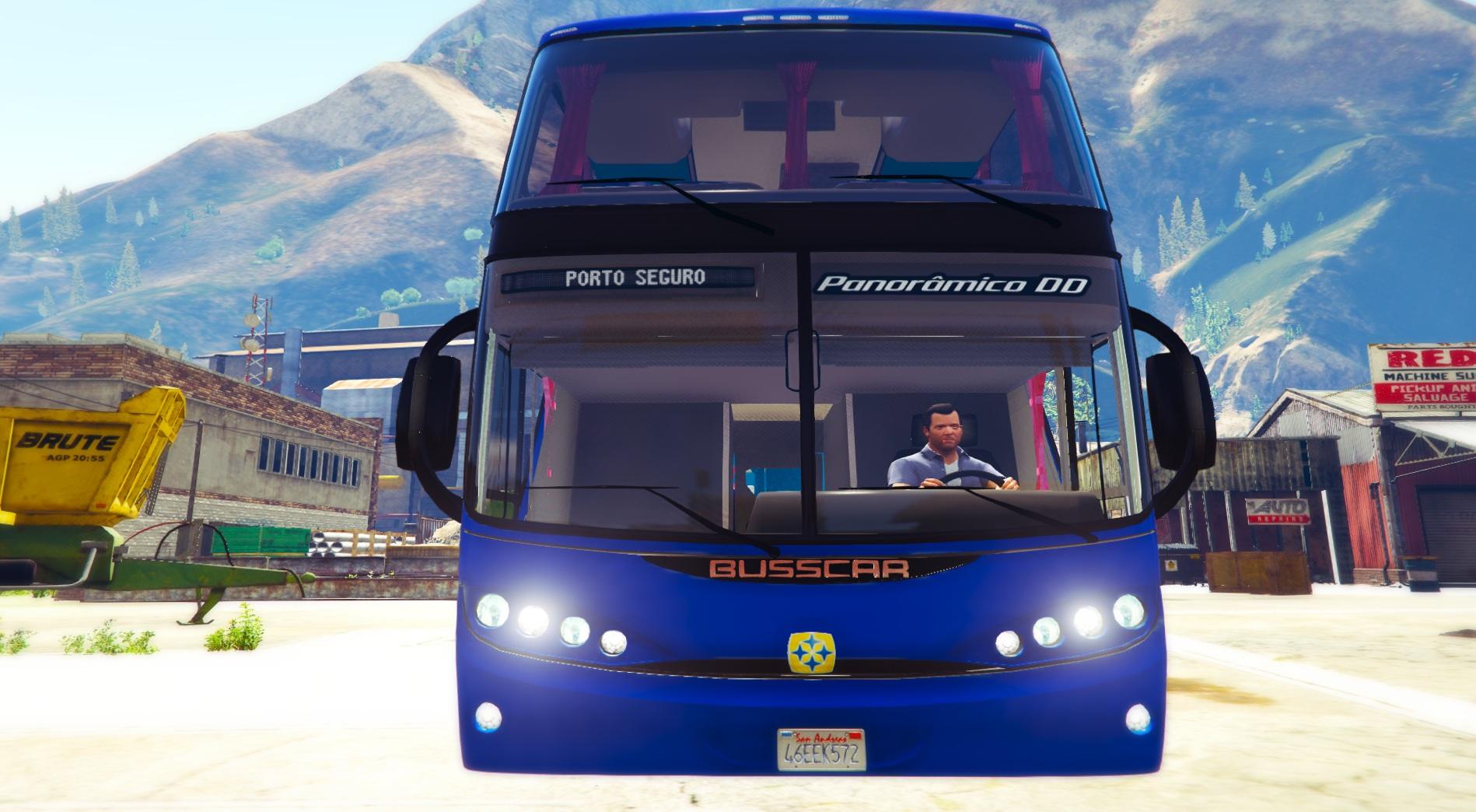 5 мод автобус. Busscar panoramico DD. Dell 2022 Windows 10 GTA 5 Bus.